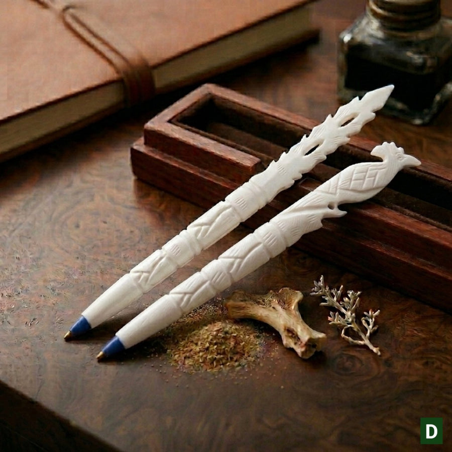 Camel Bone Ball Point Pen 2 Pieces Deal